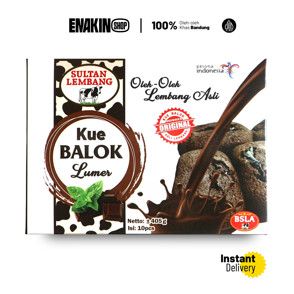 Kue Balok Lumer Sultan Lembang Bandung Asli - Instan/ Same Day