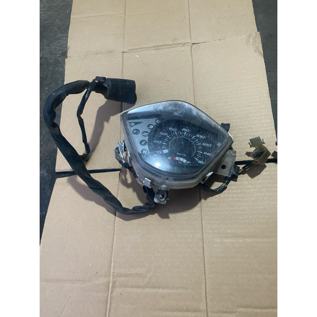 Kabel spedometer set rumah spedo tanpa mesin revo absolute abs original copotan motor