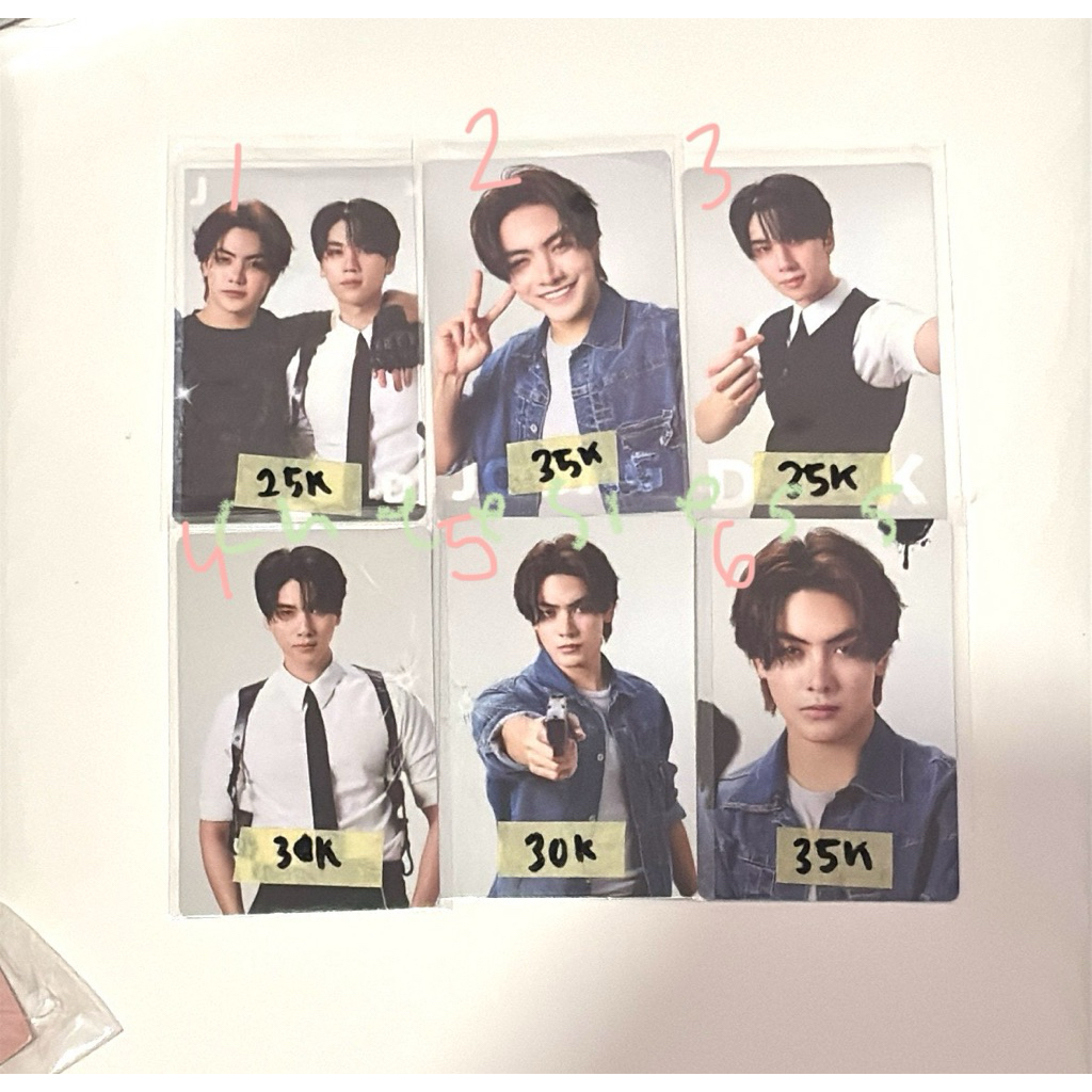Photocard pc official jd joongdunk gmmtv Collectible Card CC JoongDunk Dare You To Death dytd series