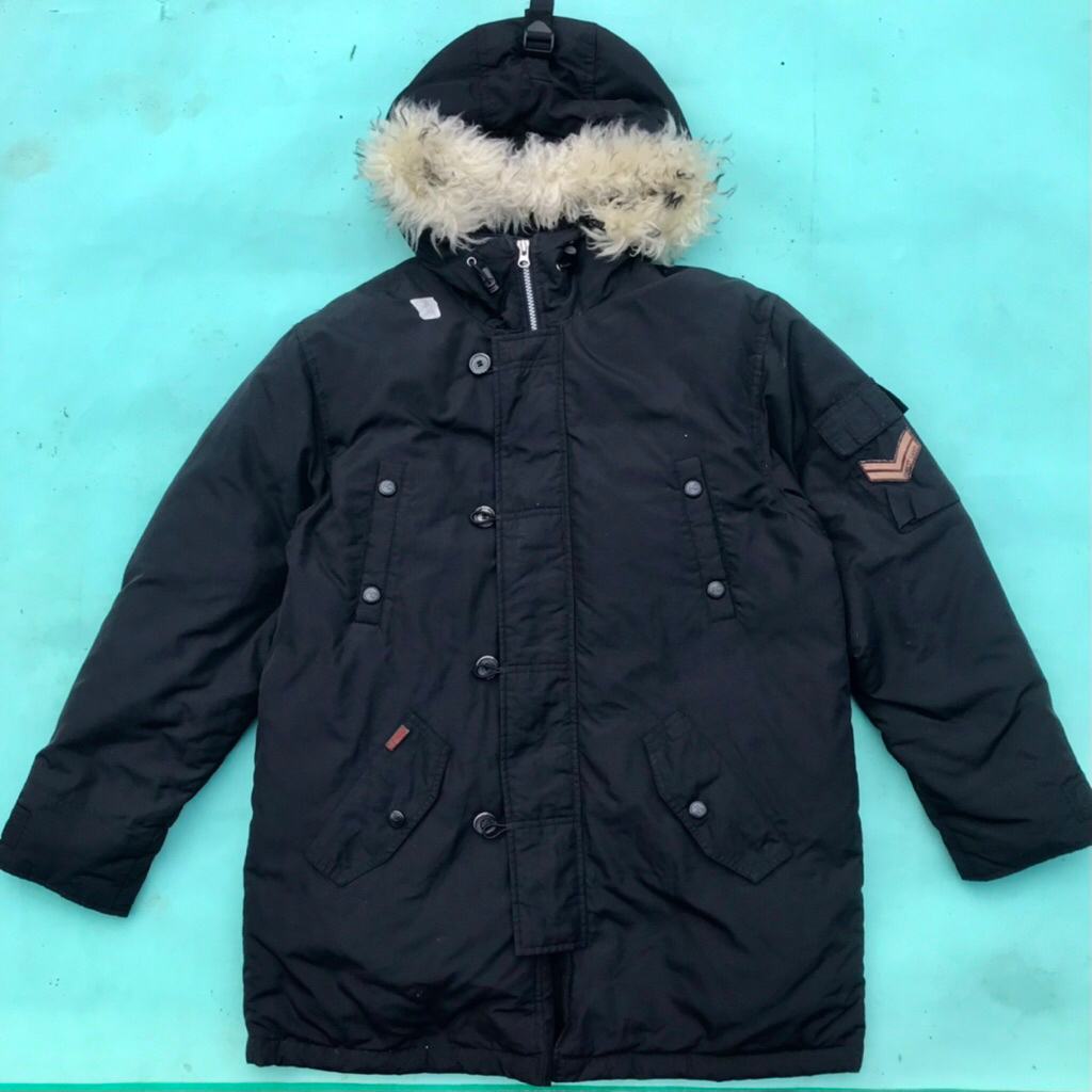 Jaket Bulang forest camp Black