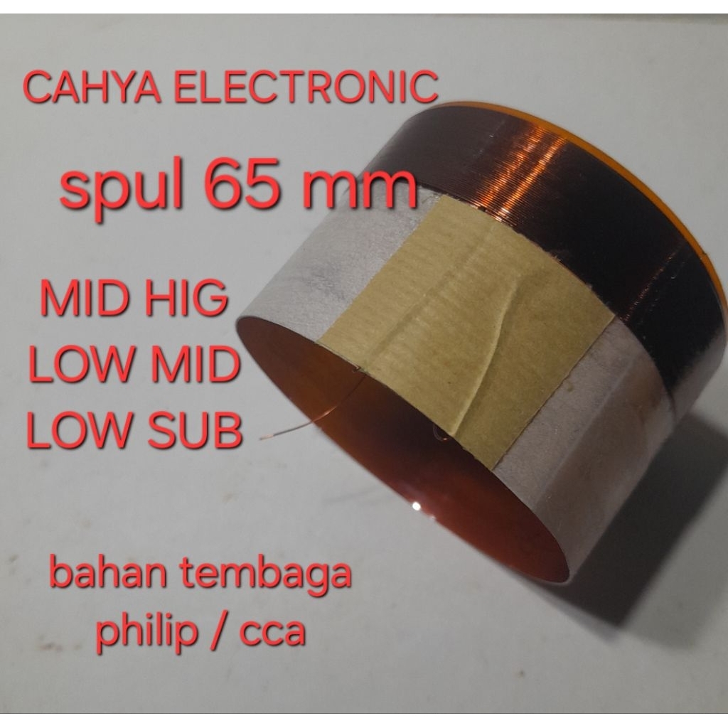 Spul speaker dia 65 mm
