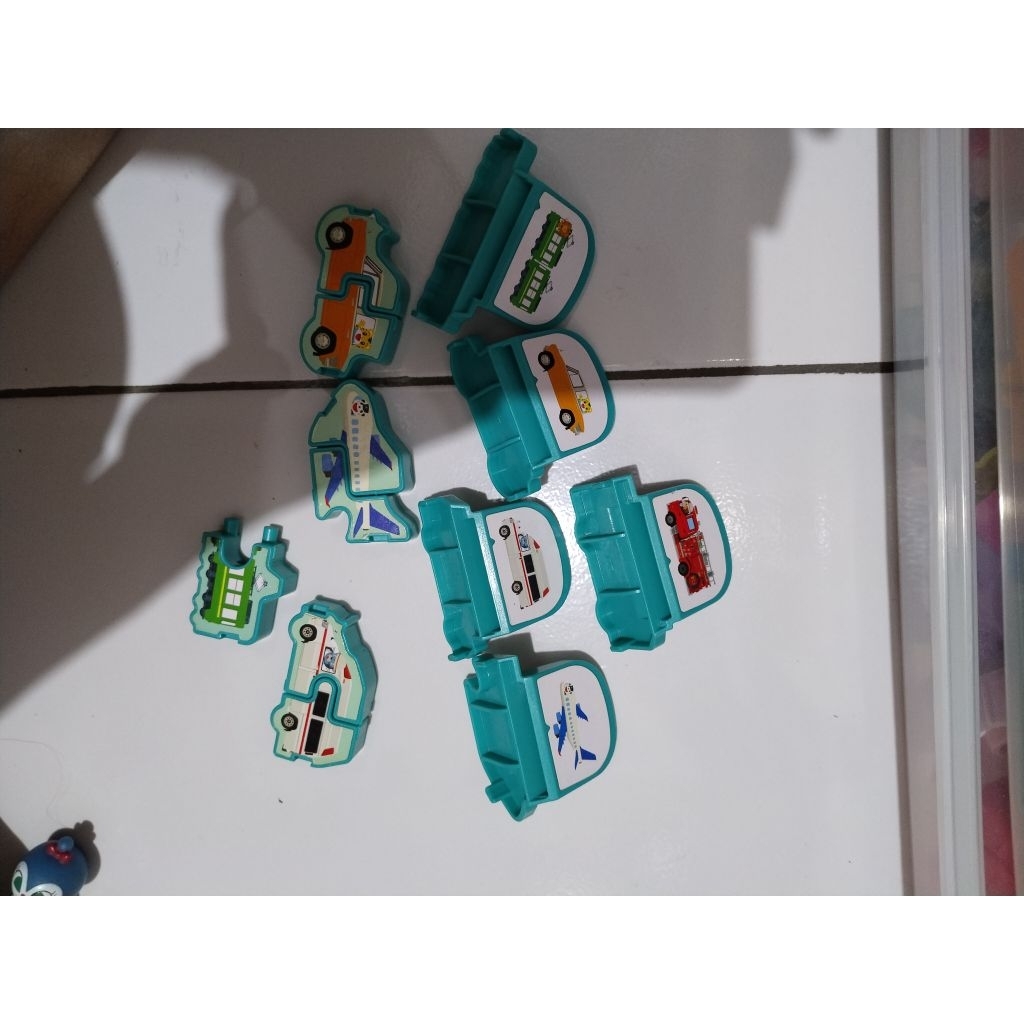 preloved mainan anak edukasi puzzle shimajiro