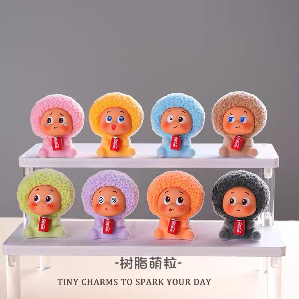 Miniatur PopMart twinkle untuk gantungan kunci, gantungan tas, gantungan hp dan hiasan meja ruangan