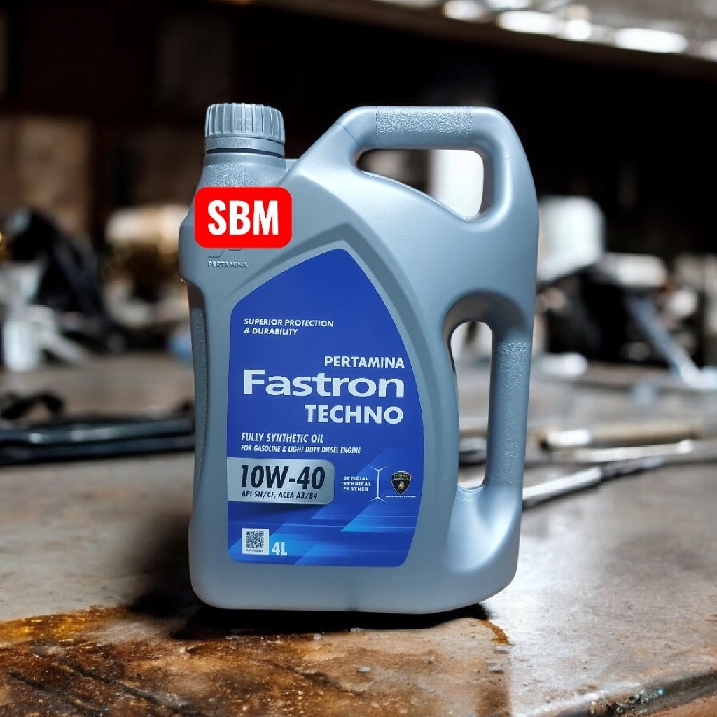 Oli Mesin Fastron techno SAE 10W-40 4 liter