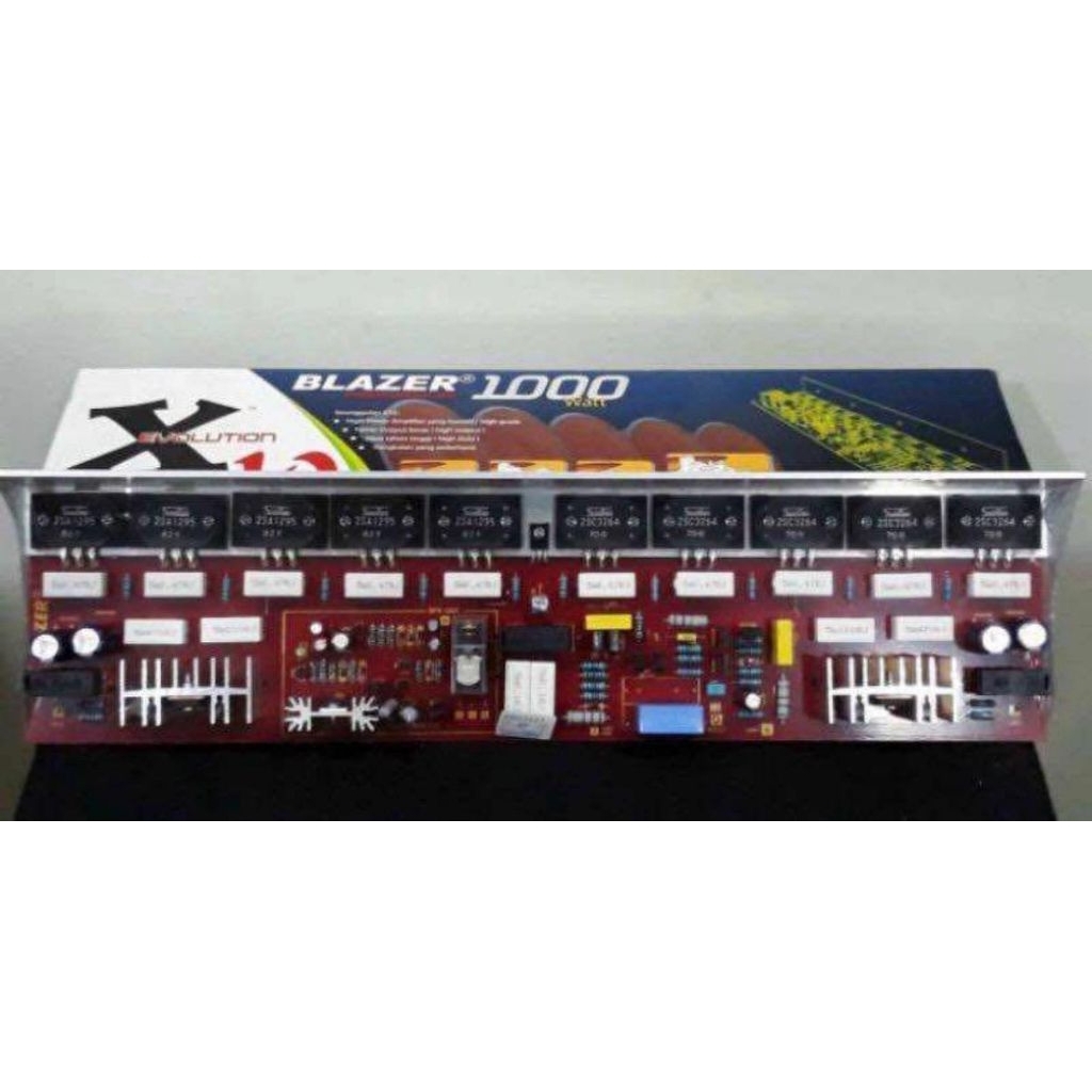 Kit POWER Blazer X10 1000w Mono Bell Power Amplifier 1000 Watt Transistor 1000Watt Mono X10 Economy