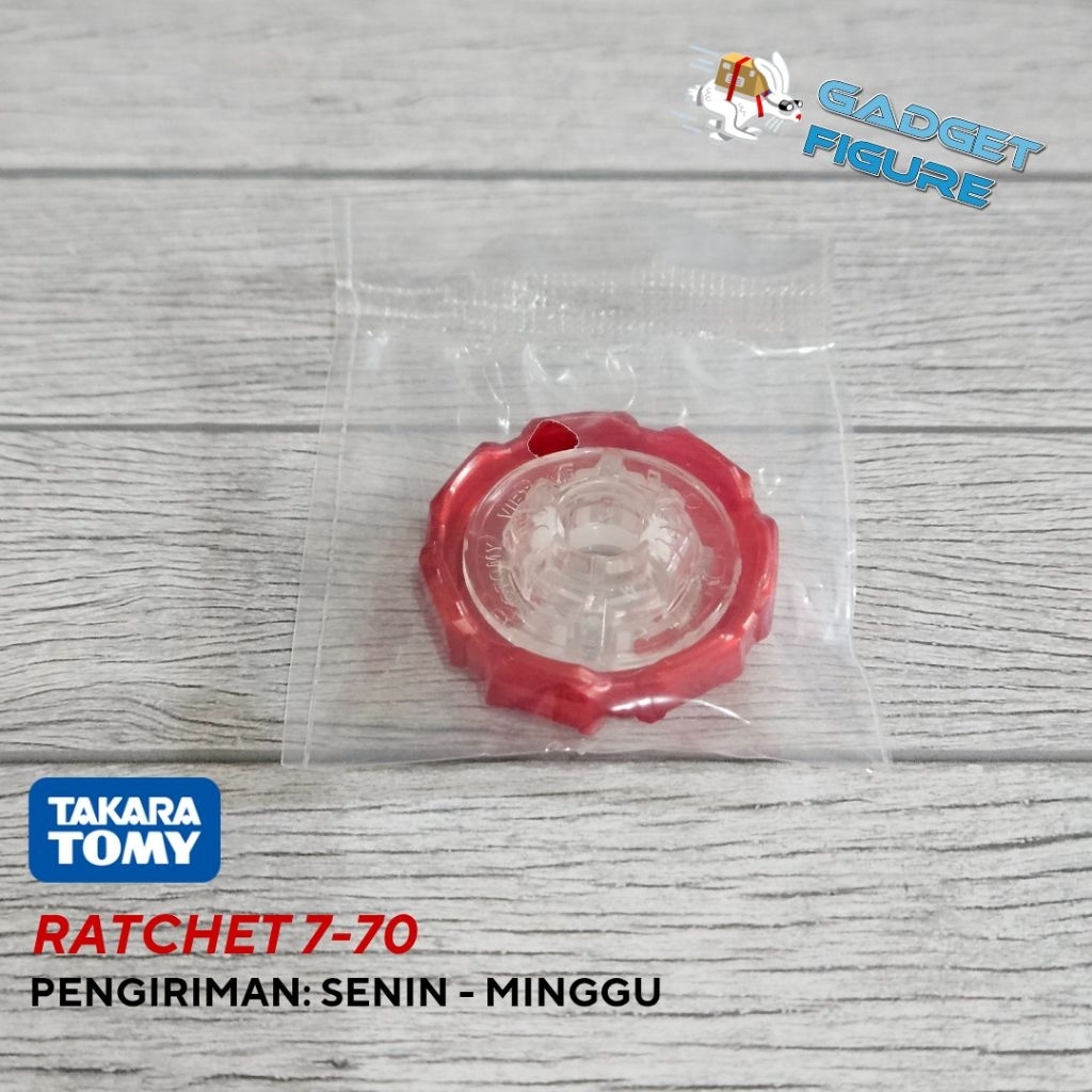 Beyblade X Ratchet 7-70 Takara Tomy New Original