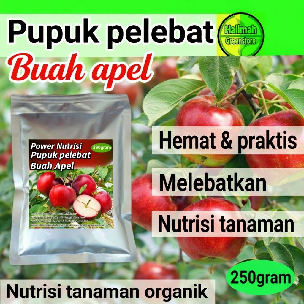 pupuk buah apel booster buah apel isi 250gram
