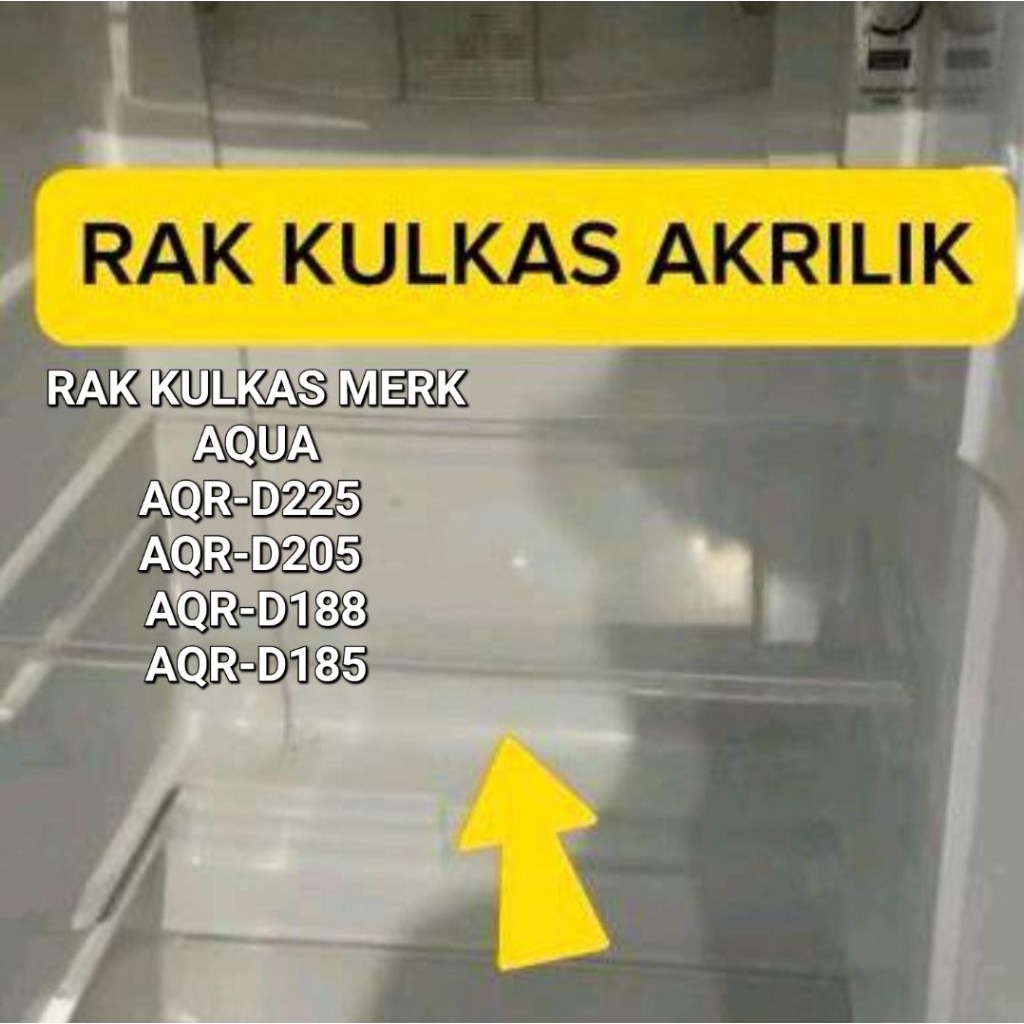 Rak Tengah Aqua AQR-D225 AQR-D205 
AQR-D188
AQR-D185