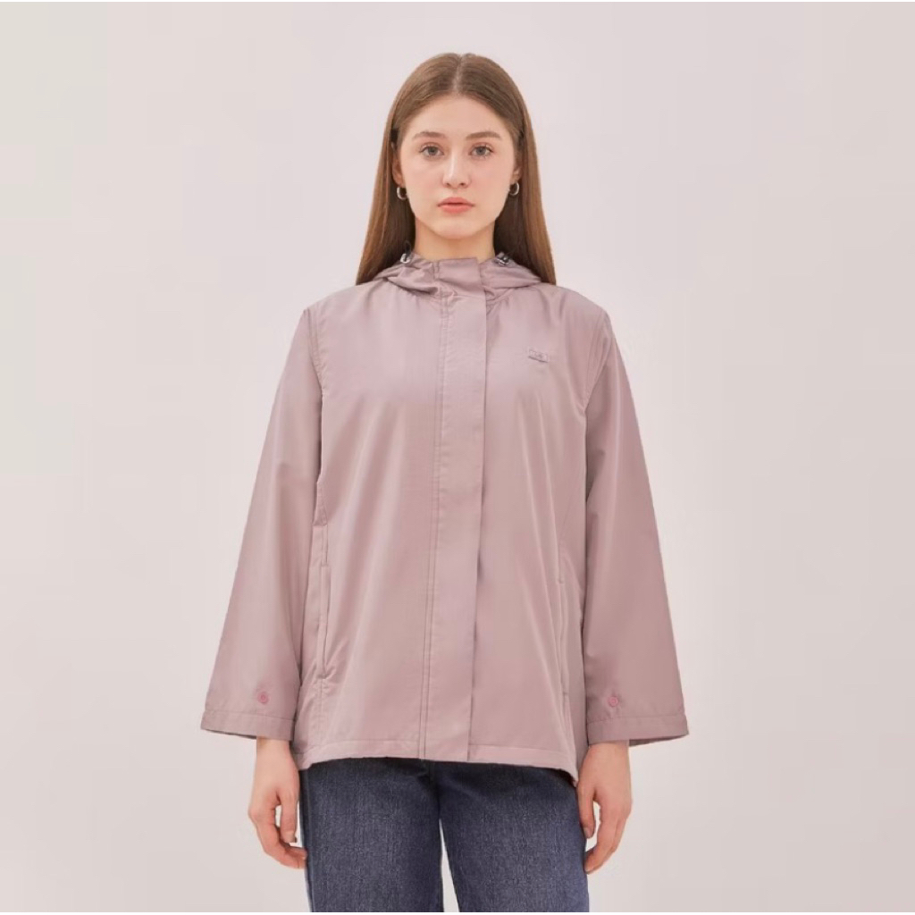 DUST Jaket Parasut Gami Pink (D.56182)