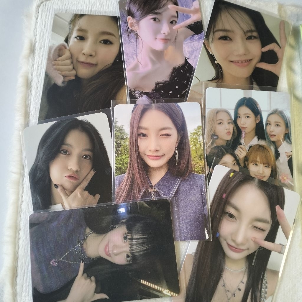 Ready stock photocard pc official oh my girl wooah hyojung yubin arin nana minseo