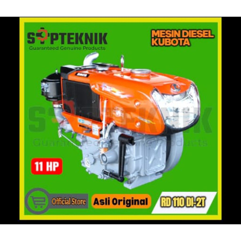 MESIN DIESEL RADIATOR LAMPU RD110 DI-2T KUBOTA