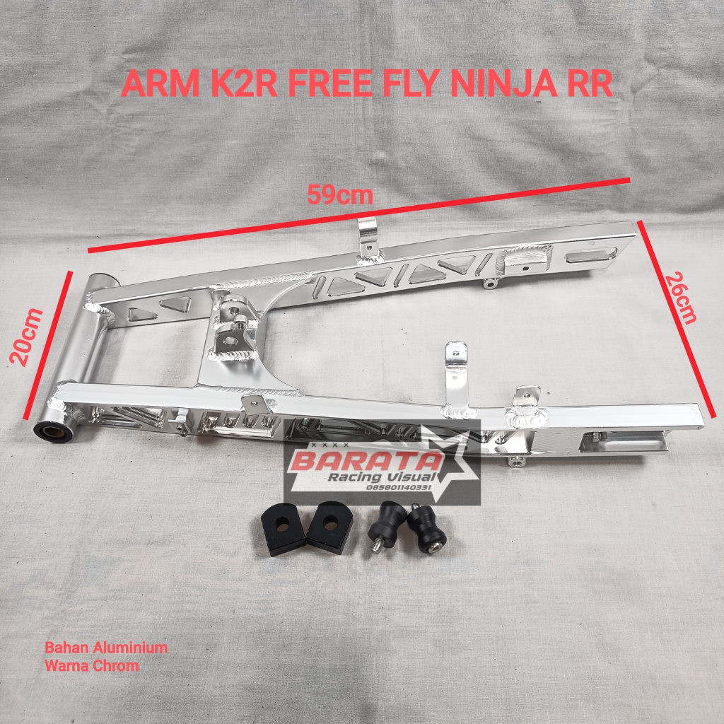 SWING ARM K2R FREE FLY MOTOR NINJA RR CHROM
