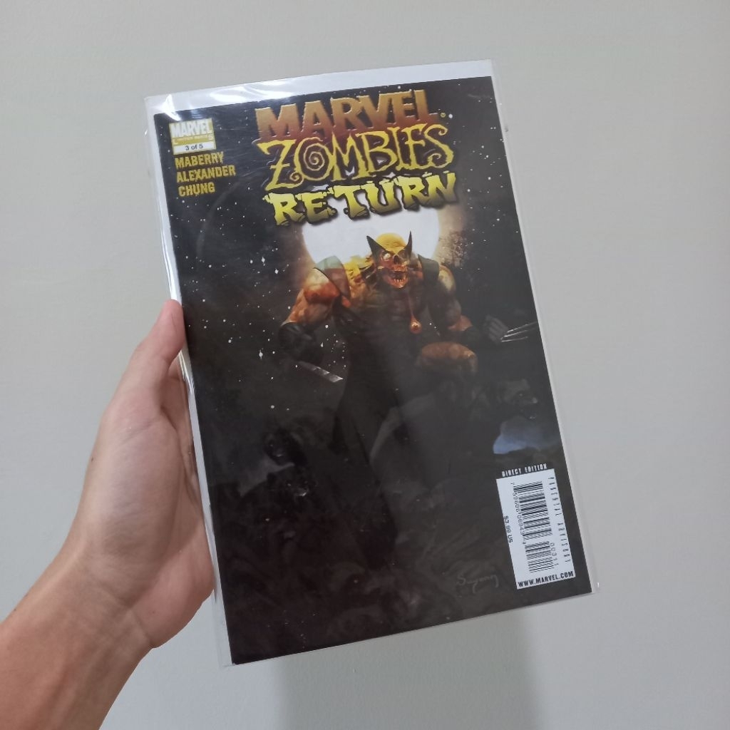 Komik/Buku Anak Anak Second Marvel English Version Marvel Zombie Return