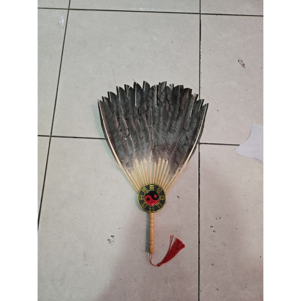 KIPAS PATKUA BULU ASLI TATUNG