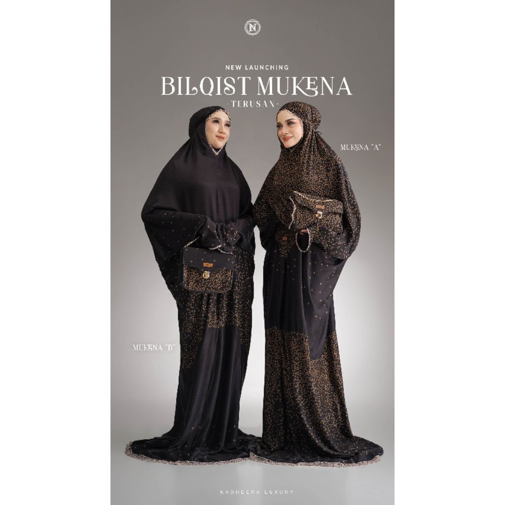 Bilqist Mukena Series ORIGINAL Nadheera Luxury