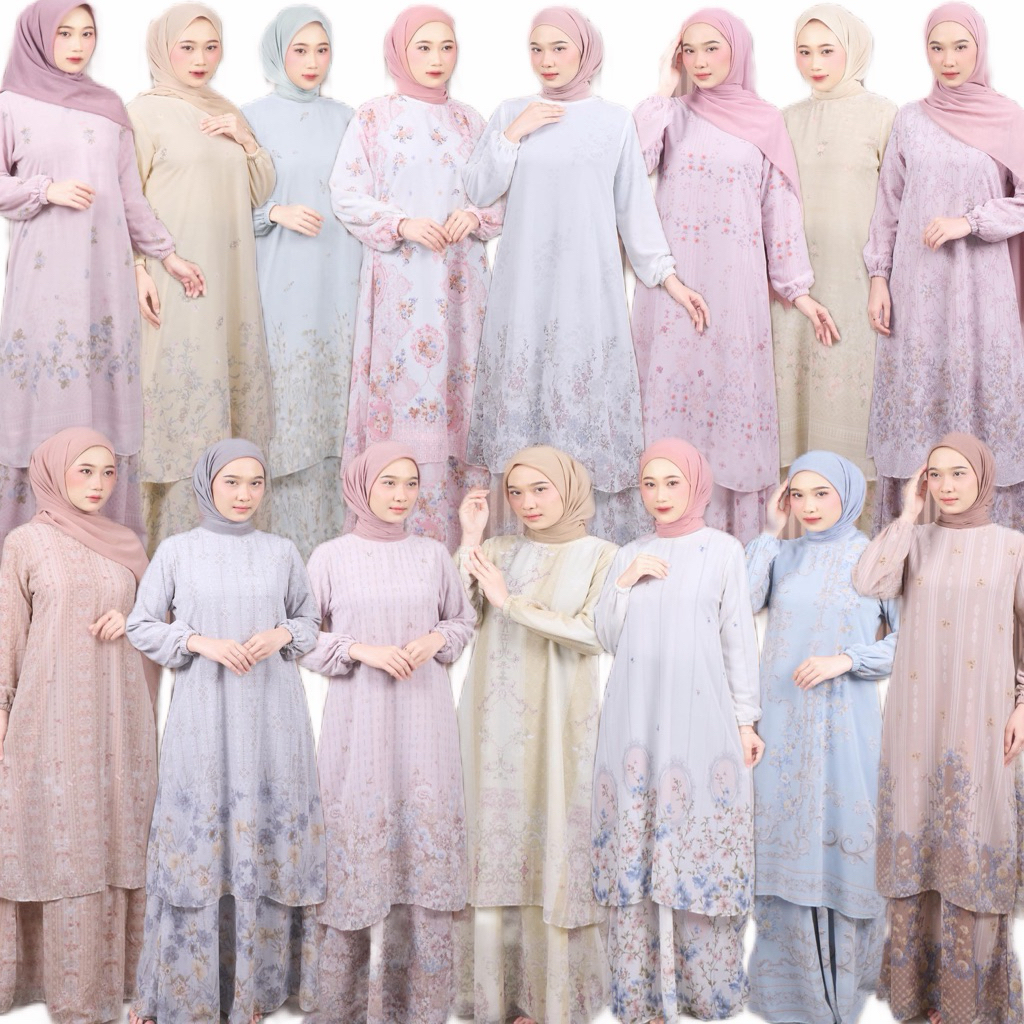 GAMIS MALAYSIA CERUTI MOTIF PEKANBARU