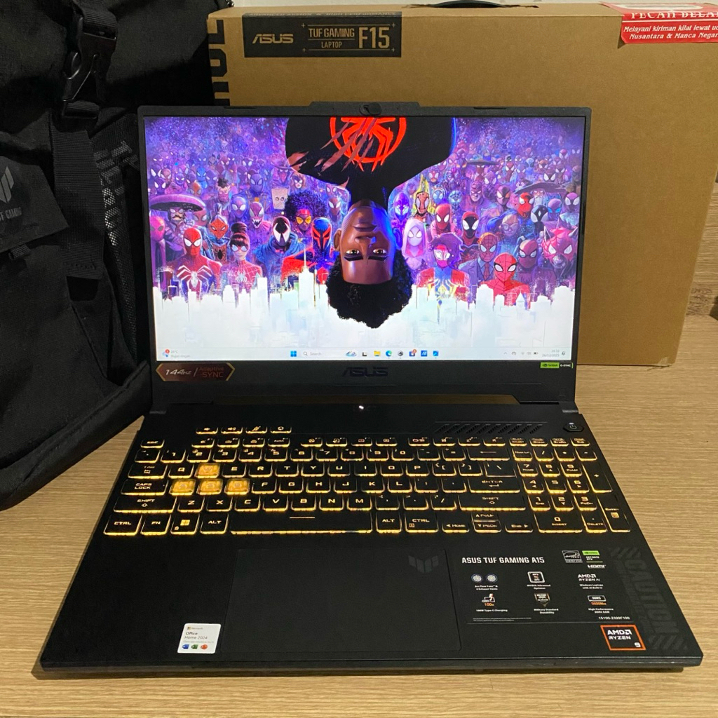 Laptop Gaming ASUS TUF A15 FA507UI 16/1TB RYZEN 9 8945H RTX 4070 8GB FULL POWER 140W (Garansi On Feb