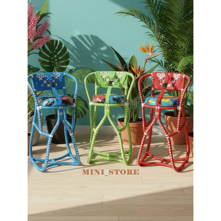 TERMURAH Boncengan Anak Motor Matic Rotan Sintetis + Sabuk / PREMIUM Boncengan Anak Spesial Edition 