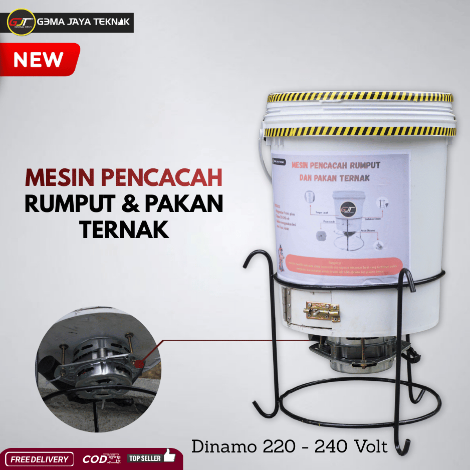 Mesin Pencacah Rumput Sayur | Mesin Chopper Pakan Ternak | Alat Pencacah Rumput Ternak