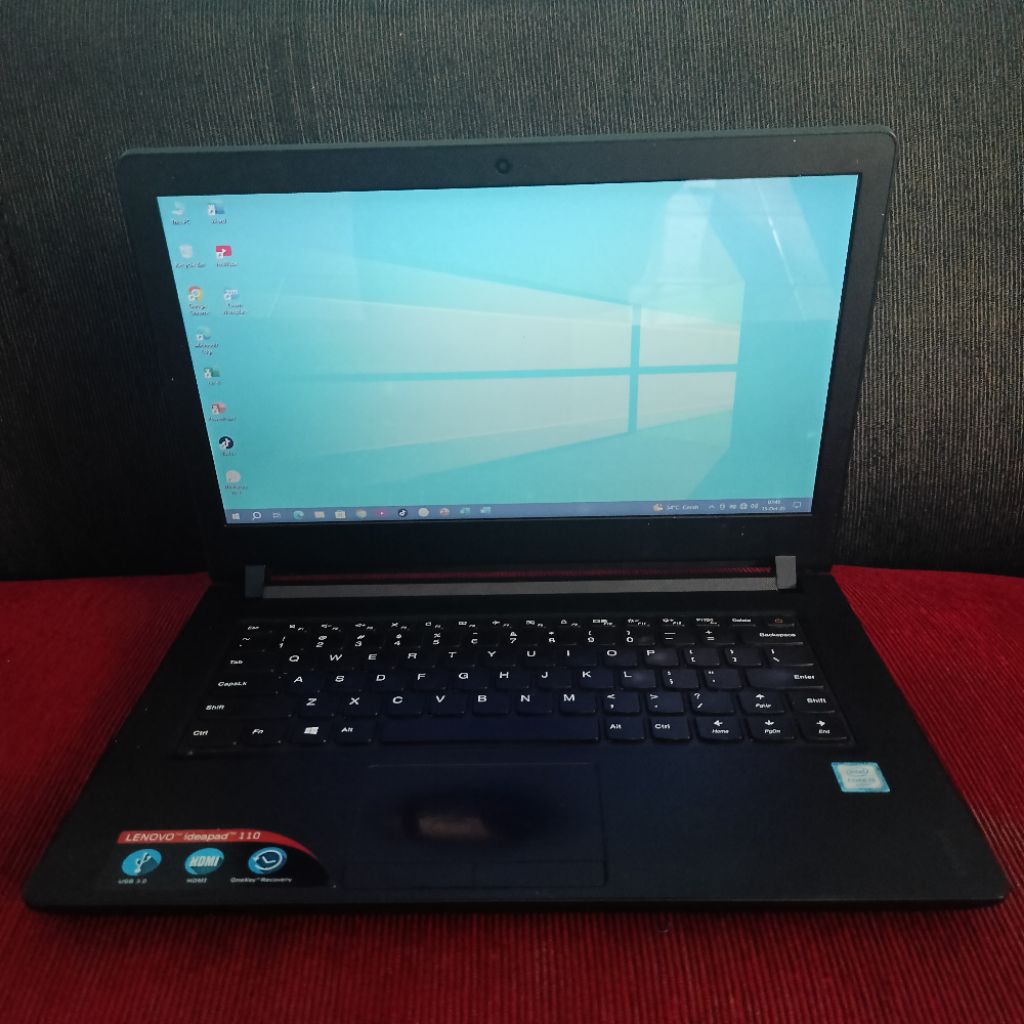 Lenovo Ideapad 110 Intel Core i3 Gen 6 Ram 8Gb SSD 256Gb 2nd Mulus
