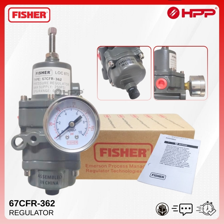 FISHER 67CFR-362 REGULATOR