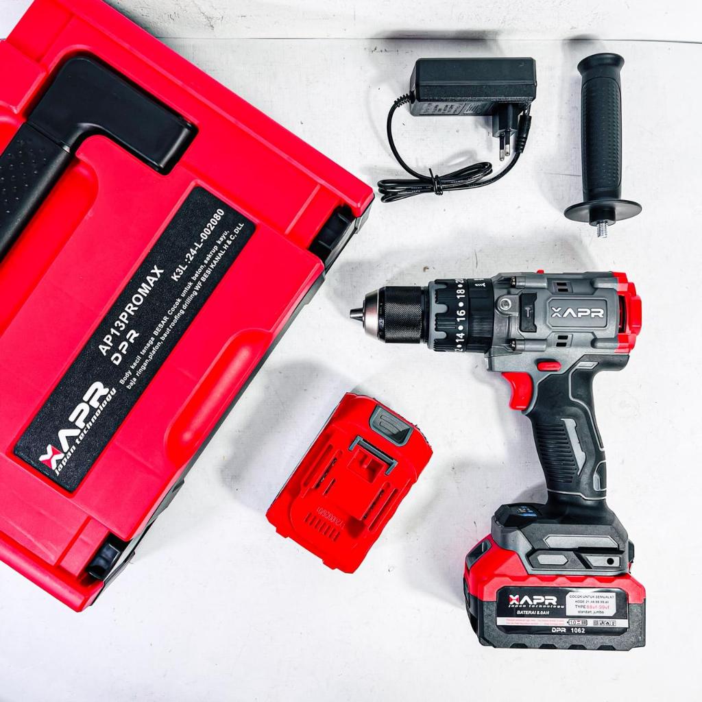 Bor Baterai XAPR AP13PROMAX LXT Compatible Makita Brushless 13mm 2 Baterai