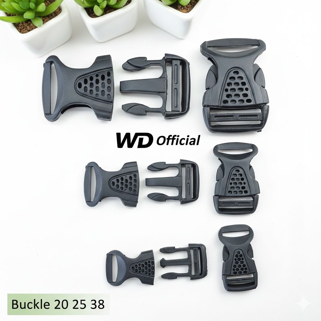 Buckle Tas / Klik / Kunci sodok 2cm 2,5 3,8 Slop motif sarang tawon