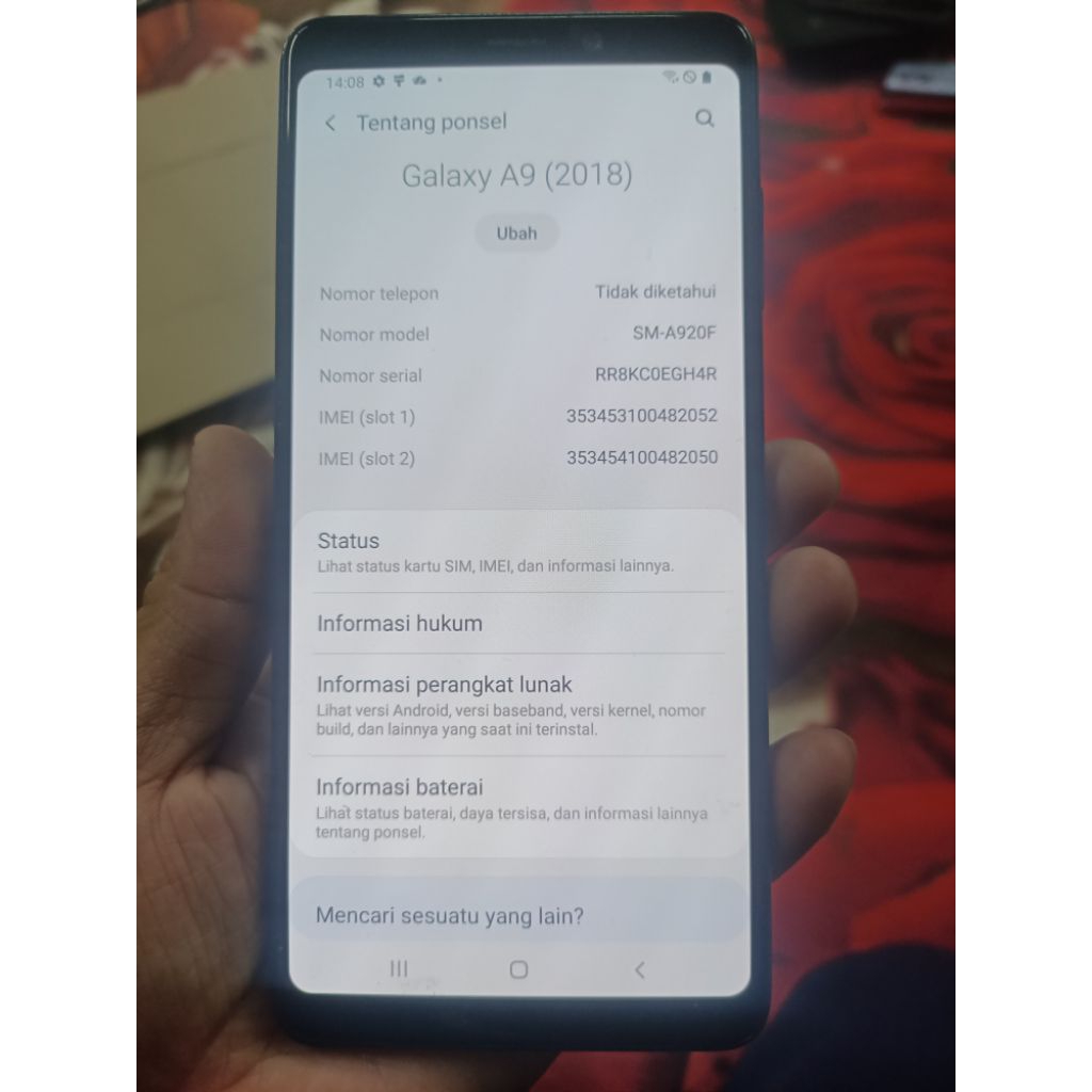 Lcd Ori Copotan Samsung A9 2018