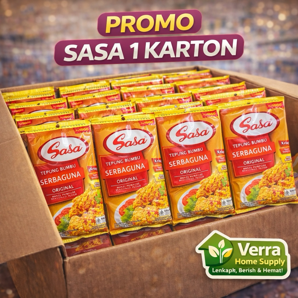 Sasa Tepung Bumbu Serbaguna 1 Karton Original