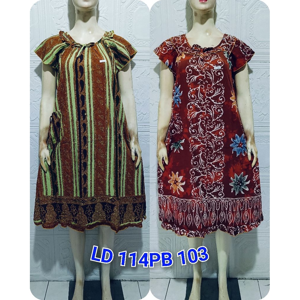 DASTER BATIK KEMBANG CETAK PRIMADONA