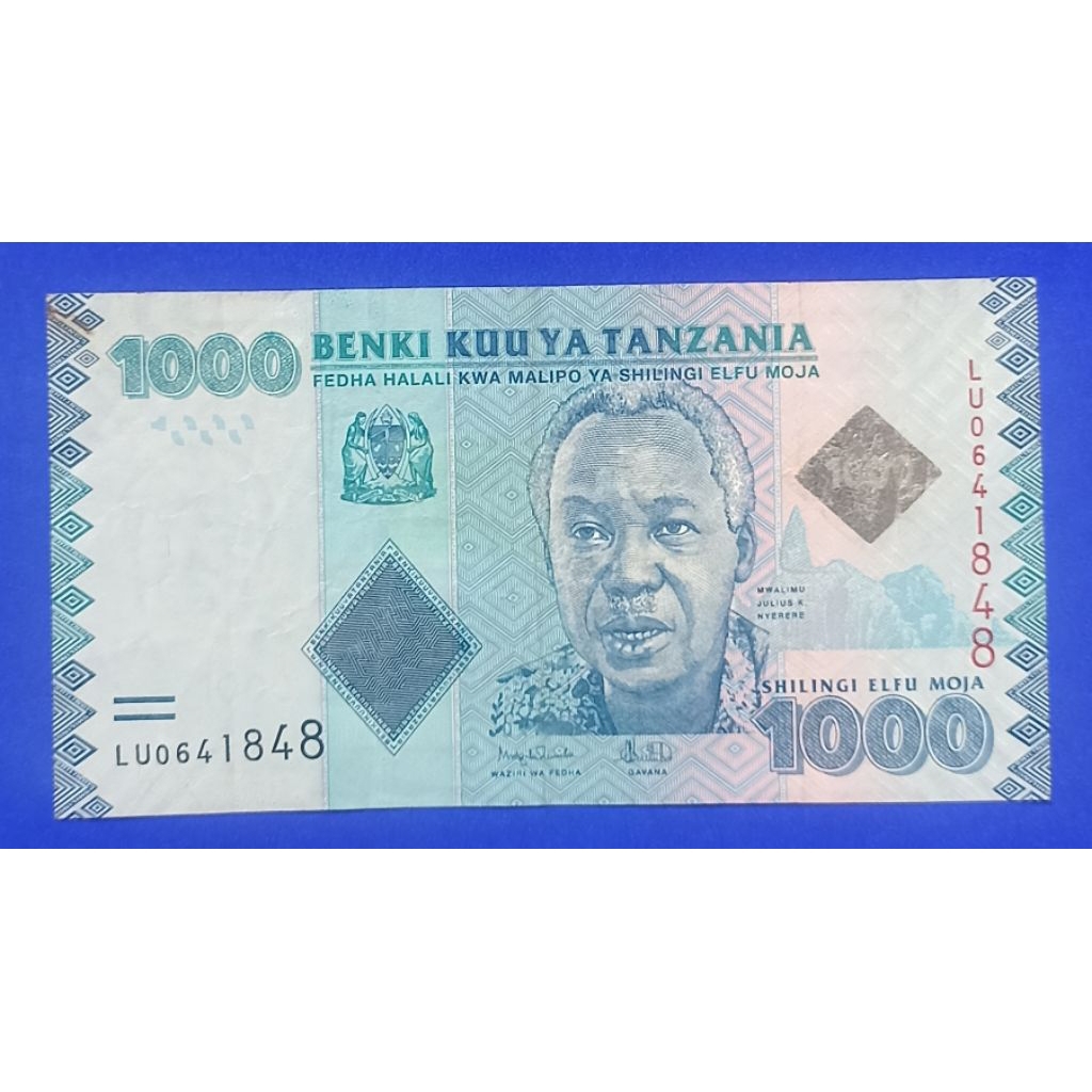 UANG KERTAS TANZANIA 1OOO SHILLINGI