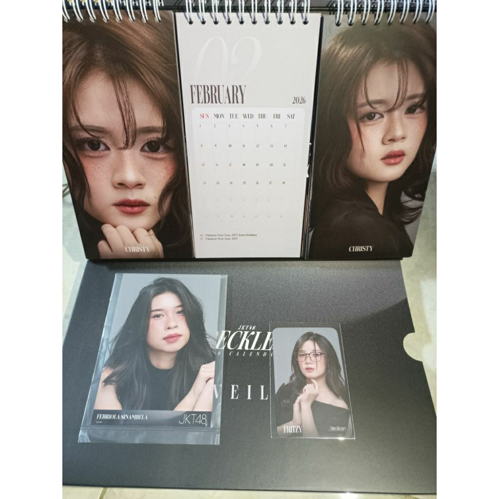 Photocard Photopack JKT48 Freckless 2026 Calendar Official | PC PP JKT48 Calendar 2026 Official