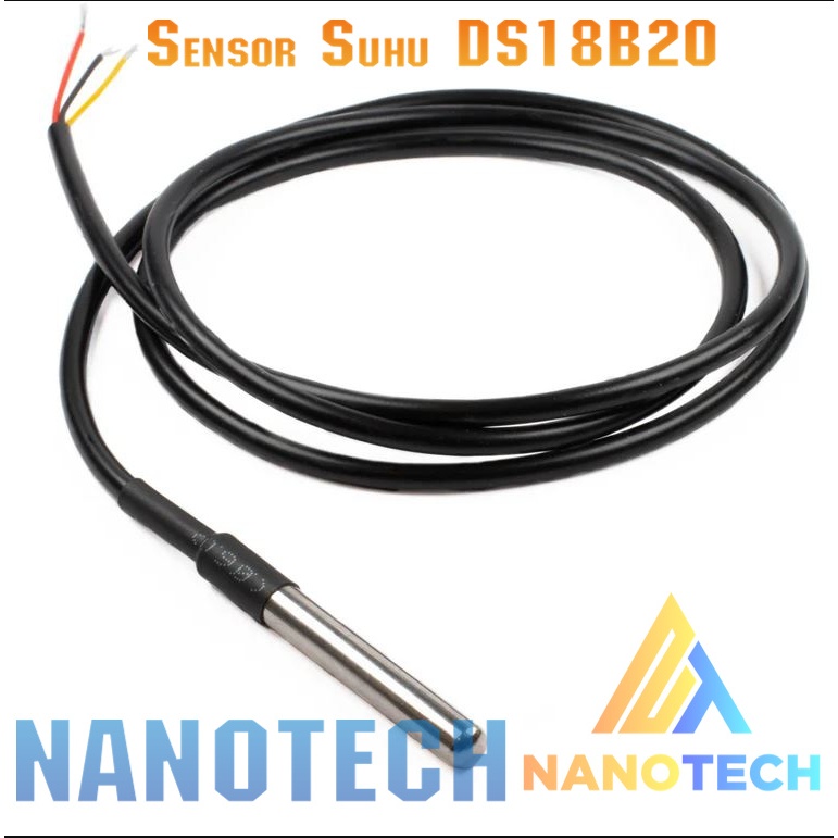 Sensor suhu temperature sensor DS18B20 DS1820 DS 18B20 waterproof