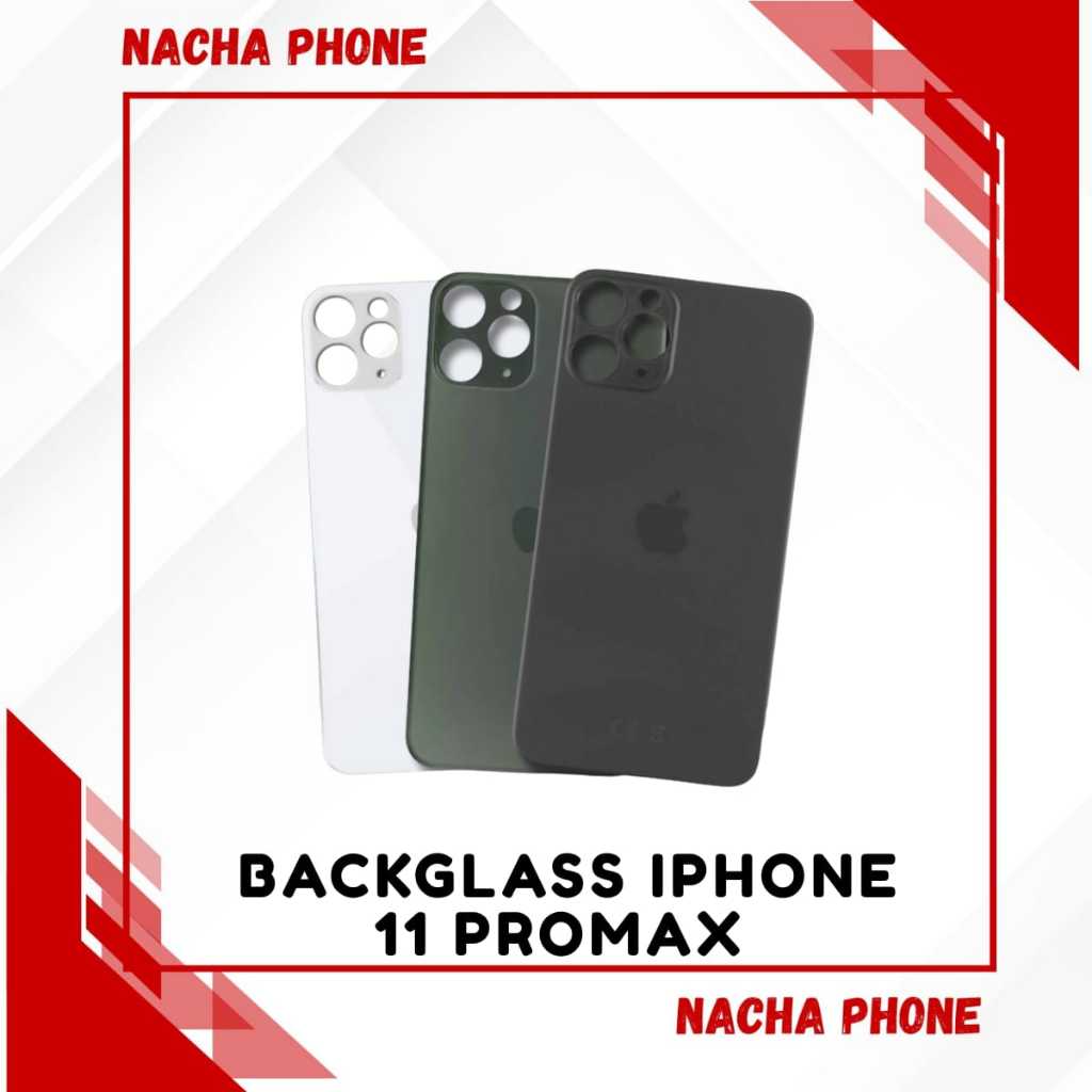 Backglass + Backdoor IPhone 11 Pro max  kualitas terbaik