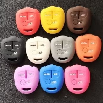 Cover kunci mobil untuk Mitsubishi Lancer EX 2.0 GT & Mitsubishi Lancer X FQ-330 CZ4A Sarung Silikon