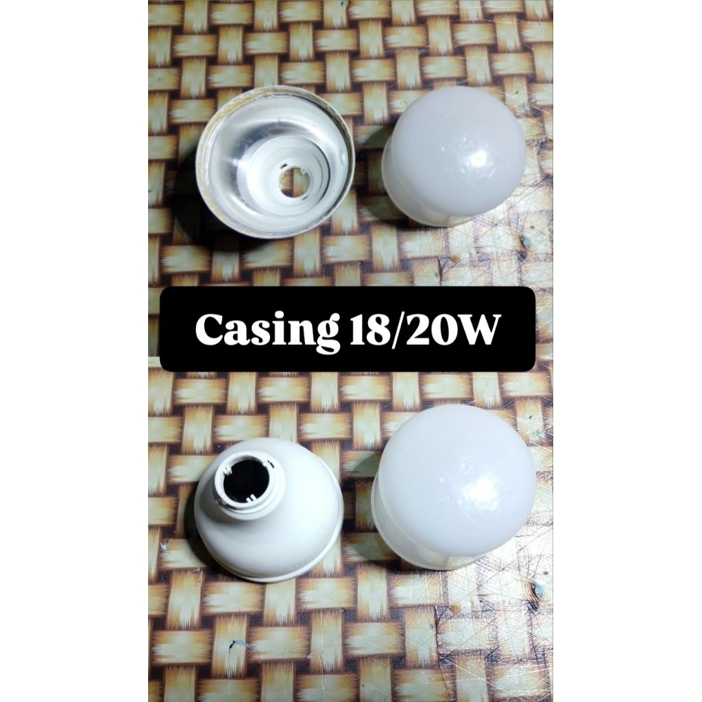 Lampu Led Off/Mati Retur Pabrik 18/20 Watt CAPSUL Casing Putih Layak Rekondisi