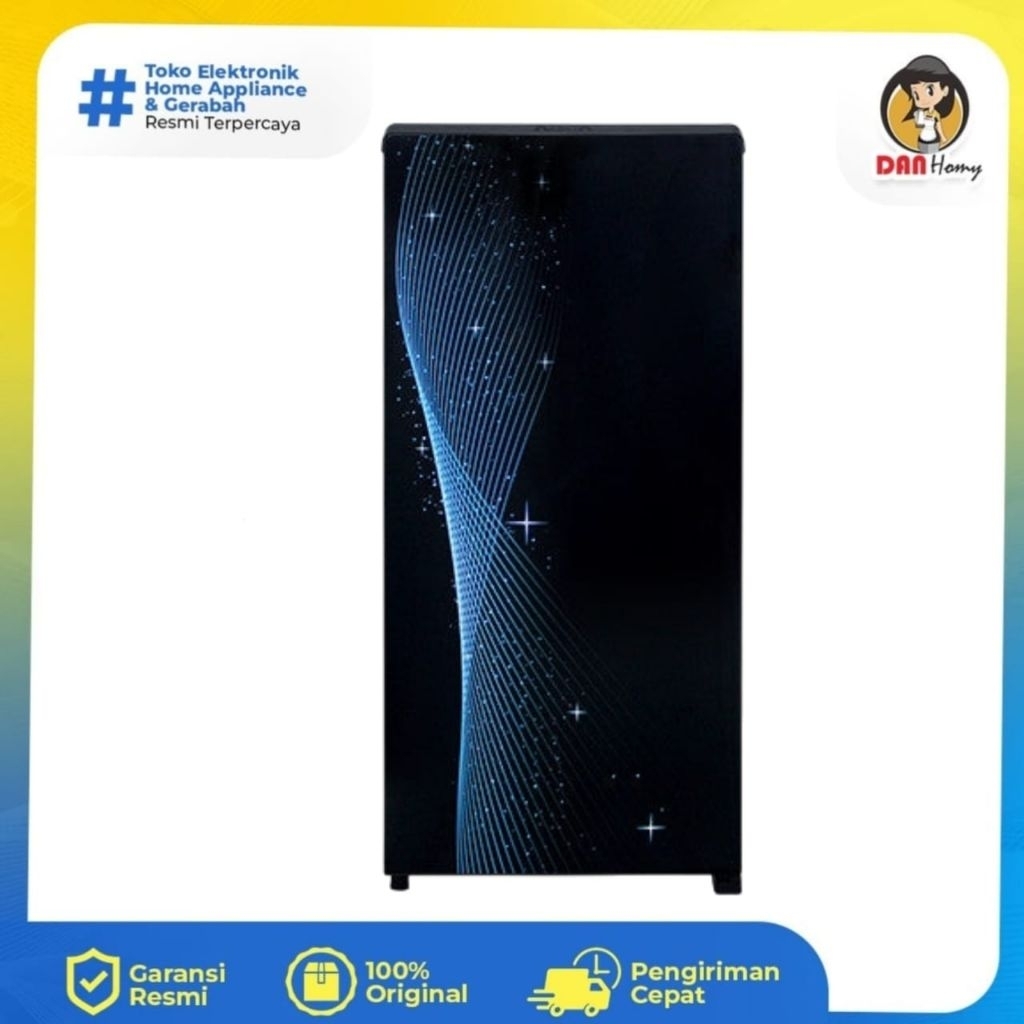 KULKAS AQUA AQR-D185 (MSB)