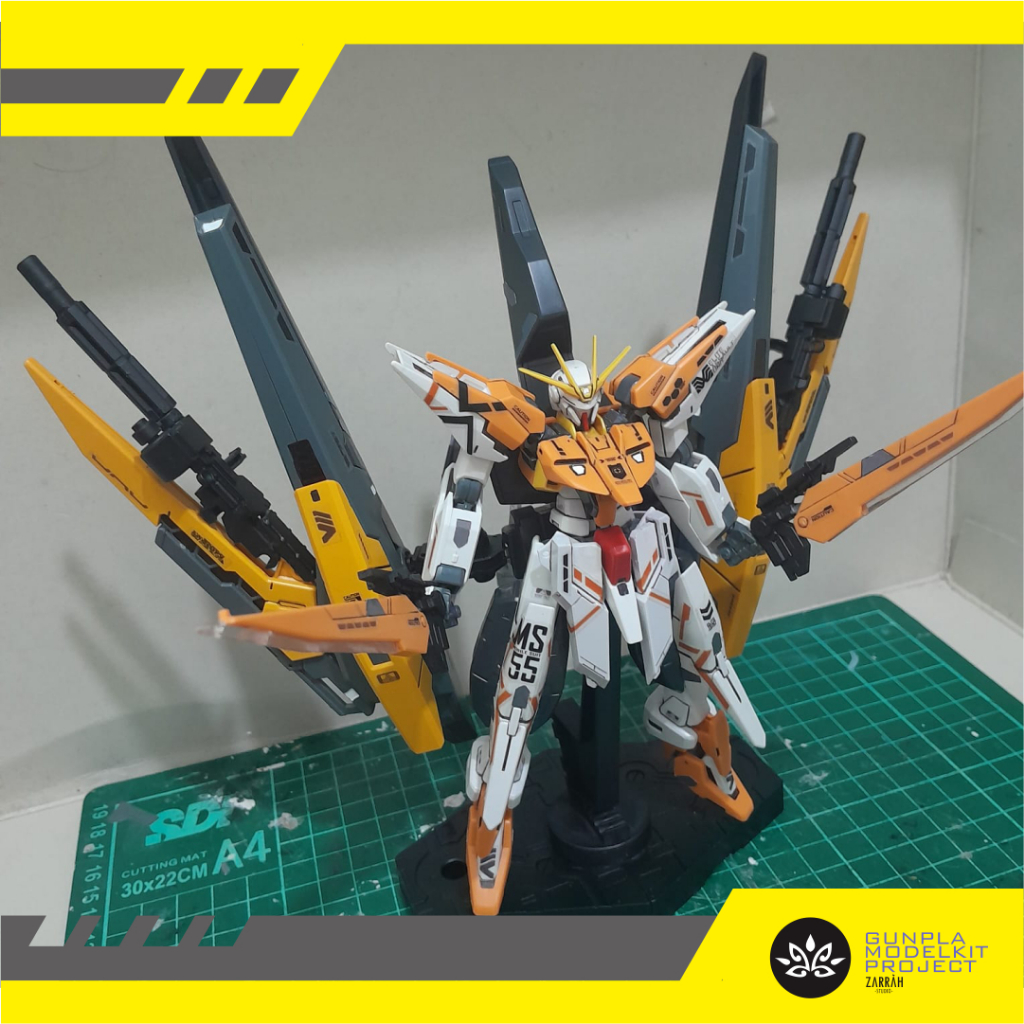 GUNDAM HARUTE SPEC III CUSTOM BANDAI HG 144 BEKAS SECOND