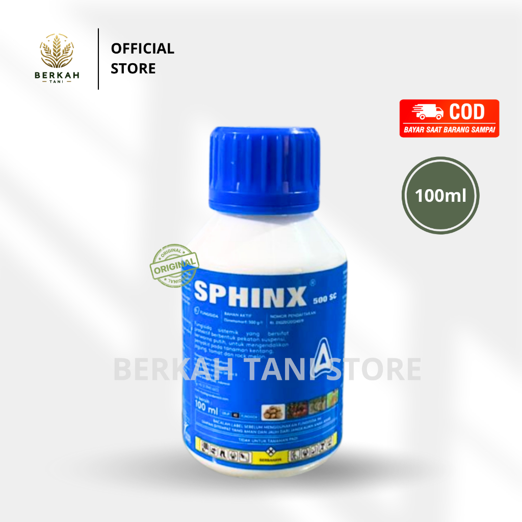 FUNGISIDA SPHINX 500SC I 100 ML I Fungisida Pengendali Hama