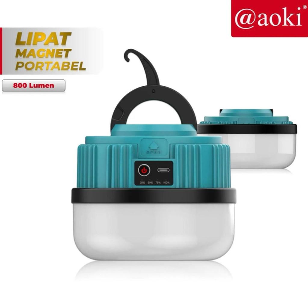Lampu Emergency LED AOKI AK-5201Q 2100lm 3000mAh/AK-5202Q 4500mAh
