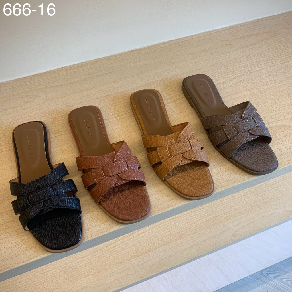 666-16 Sandal Guangzhou Flat Wanita Import