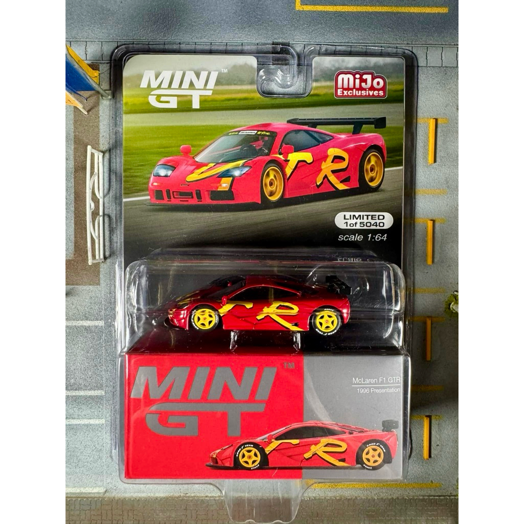 Mini GT 648 Mclaren F1 GTR 1996 Presentation Blister