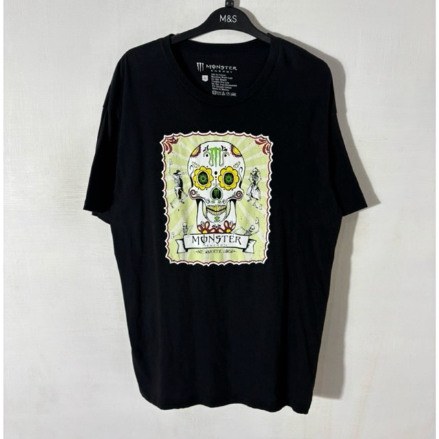 KAOS MONSTER ENERGY HITAM