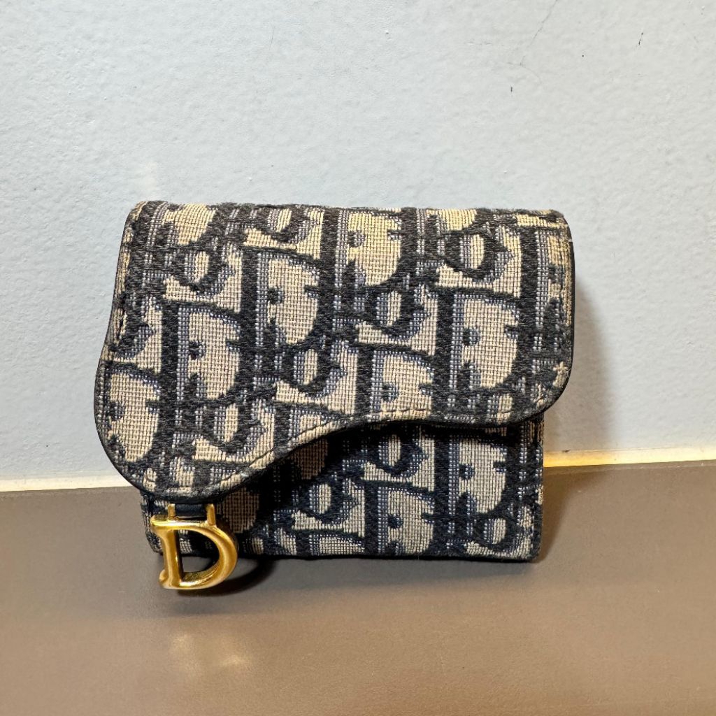 Dior Saddle Wallet Authentic
