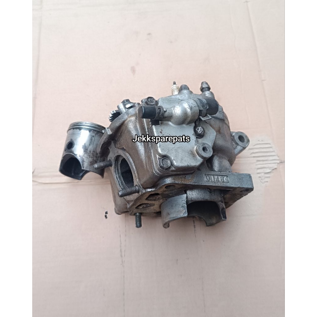 Blok Head+Blok Piston Set Ninja R/RR Original Lepasan