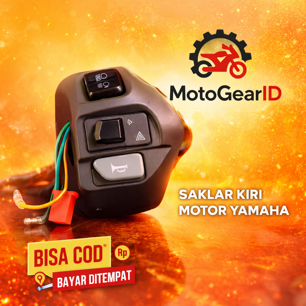 SAKLAR KIRI MIO XEON MIO M3 SOUL GT MIO SOUL JUPITER MX SOUL GT 125 MIO J + HAZARD +TOMBOL 3 TITIK