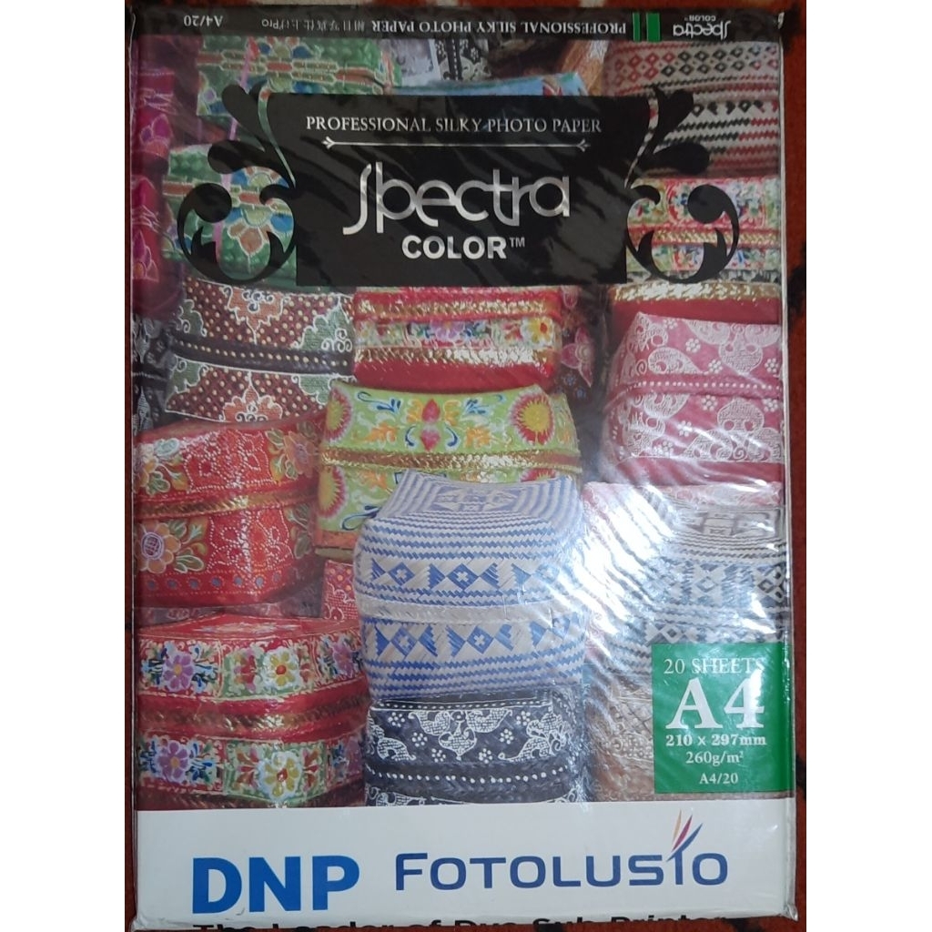 KERTAS FOTO SPECTRA SILKY