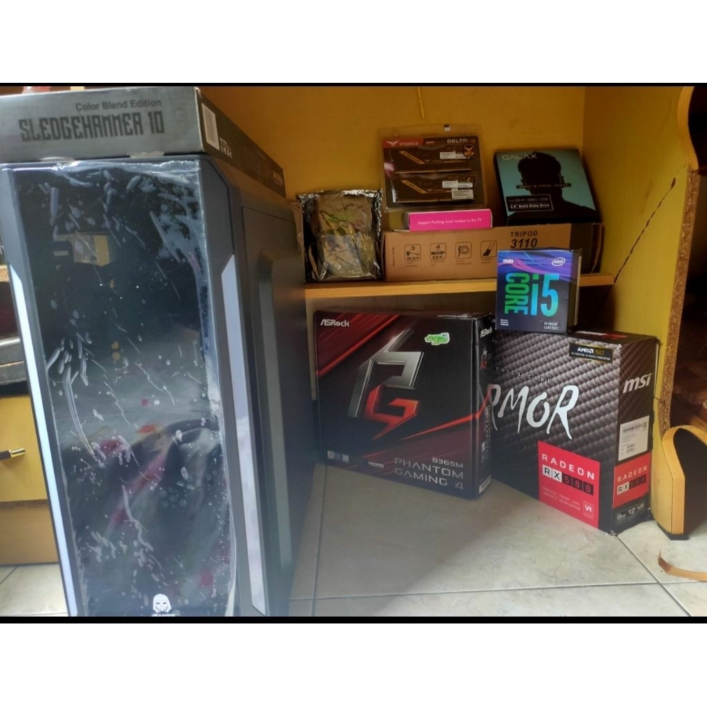 PC intel core i5 9400f b365m 16gb rx 580 8gb