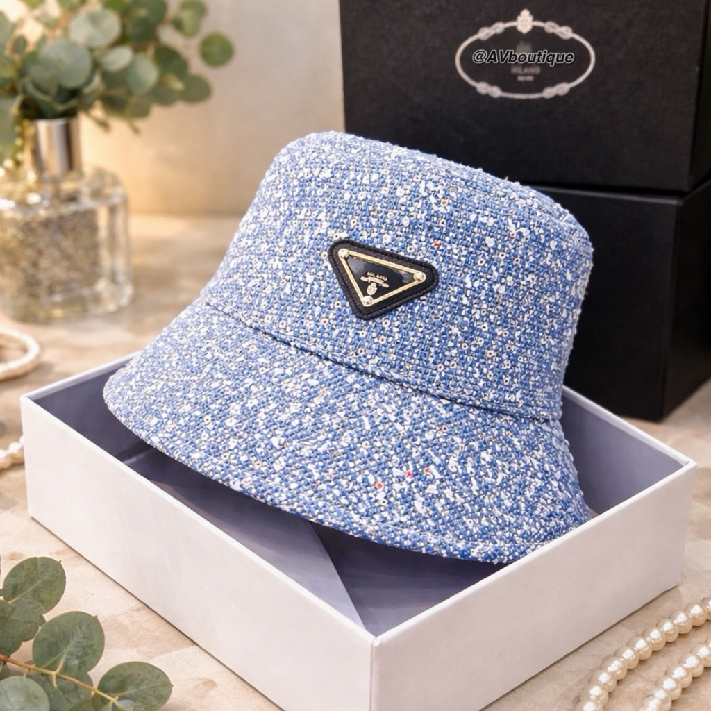 Topi Bucket PRD Blink Fashion Luar Negeri Wanita Import Premium