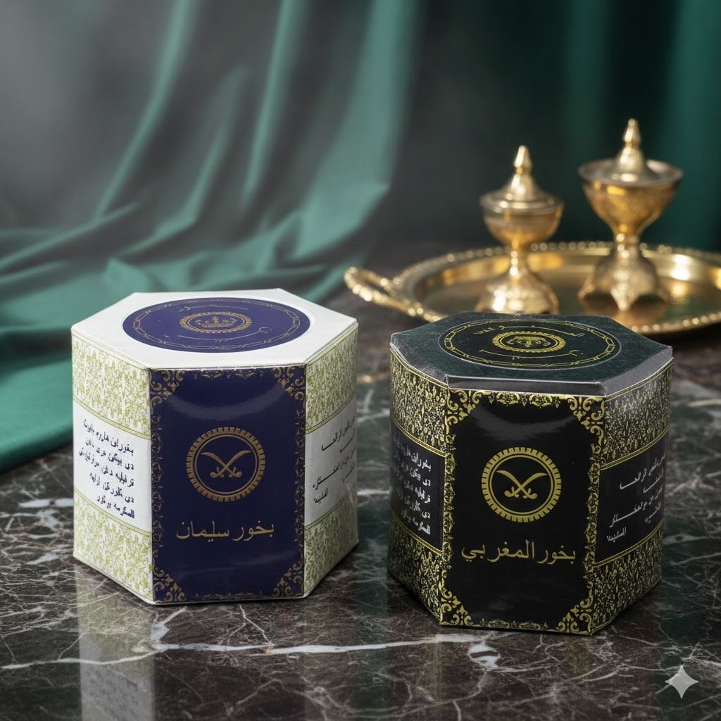 BUHUR Segienam Aroma Sulaiman & Maghribi / Buhur Pengharum Ruangan / Buhur Segienam Grosir